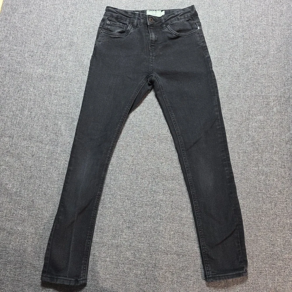 Lucky Brand Jeans Girls Black Zoe Skinny Size 10 Adjustable waist